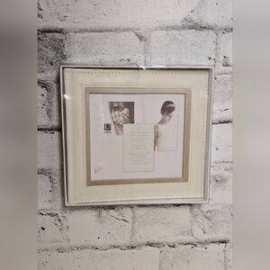 Umbra Wedding Photo Album Cream Faux Leather Memory Book Gift